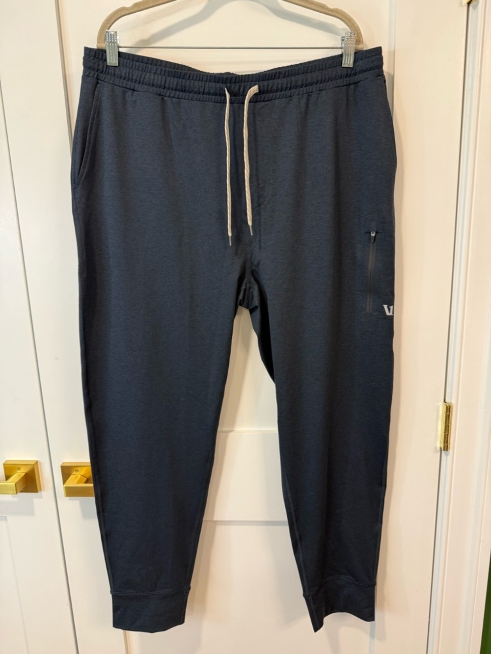 Vuori Men’s Ink Heather Sunday Performance Joggers - Size XXL